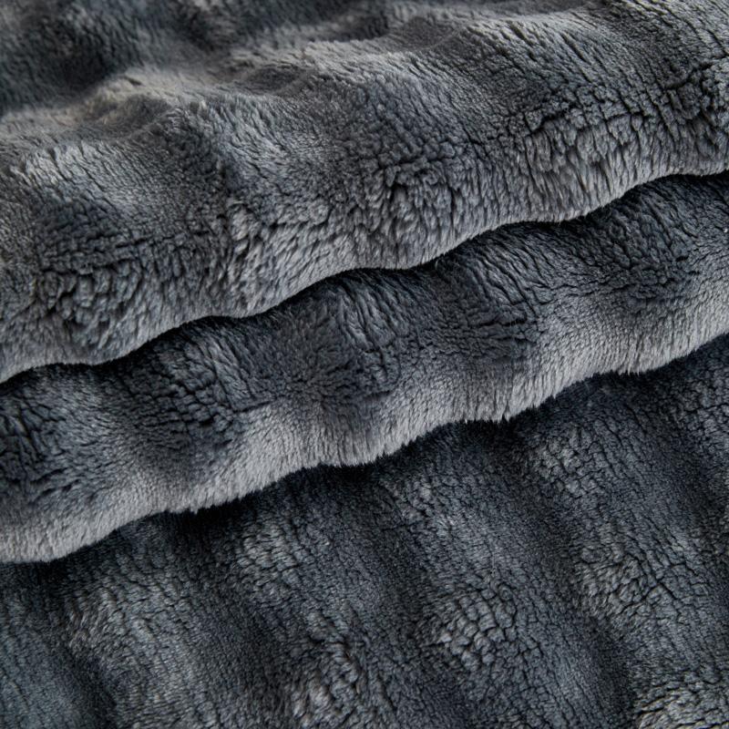 Nordic Flannel Sofa Cushion Solid Color Sofa Covers for Living Room Universal Non-slip Couch Slipcovers Winter Warm Sofa Cushion