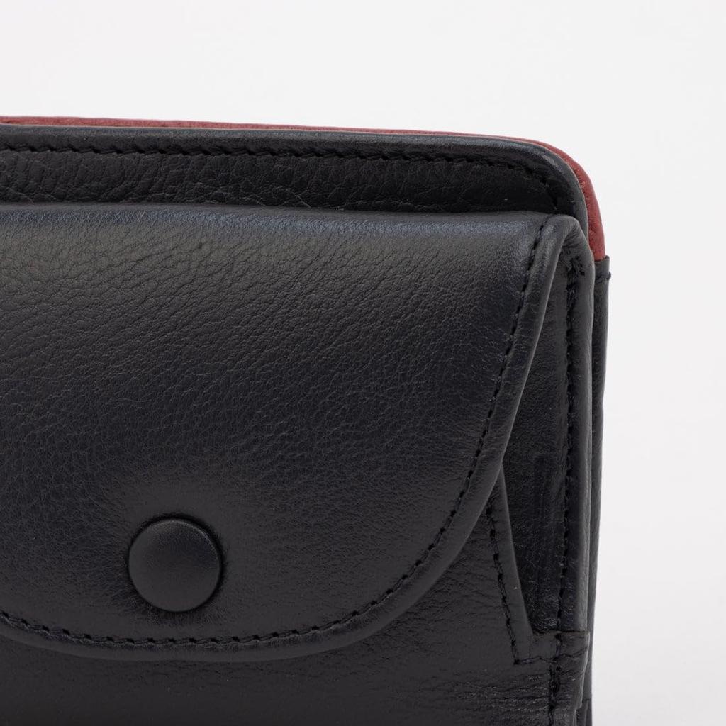 Cowhide bifold wallet