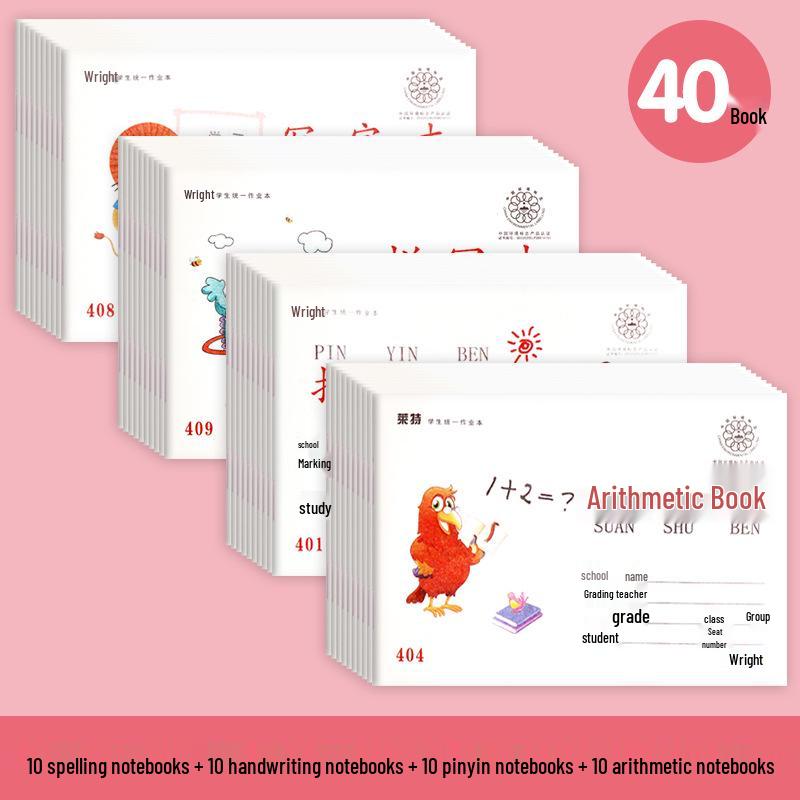 LITE Elementary Pinyin Math & Language Workbook