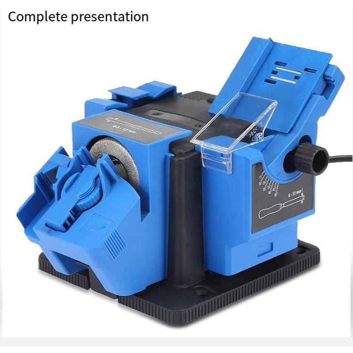 Multifunction Electric Knife Sharpener Drill Sharpening Machine Knife Scissor Sharpener Household Grinding Tool