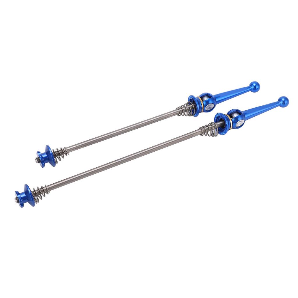1 Pair   Hub Quick Release Poles Bike Front Rear   Alloy Axle Skewer Lever