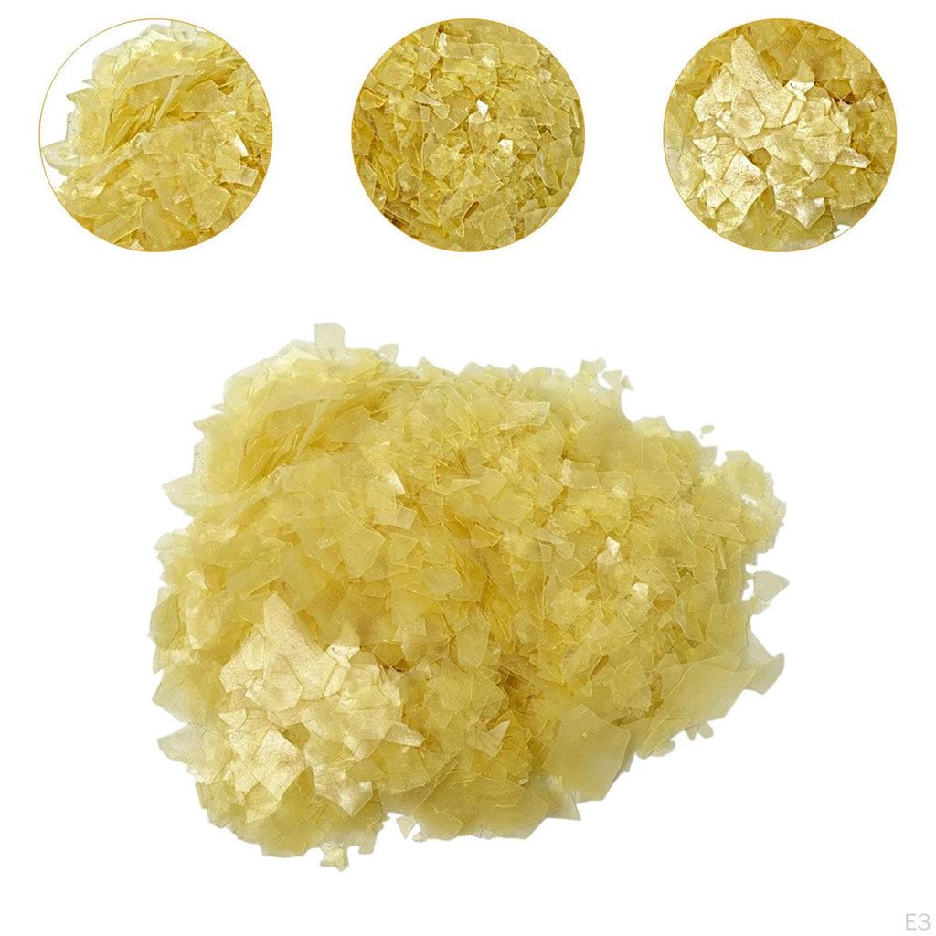 Shellac Flakes Decoration Wooden Craft Finishes Home Portable Transparent