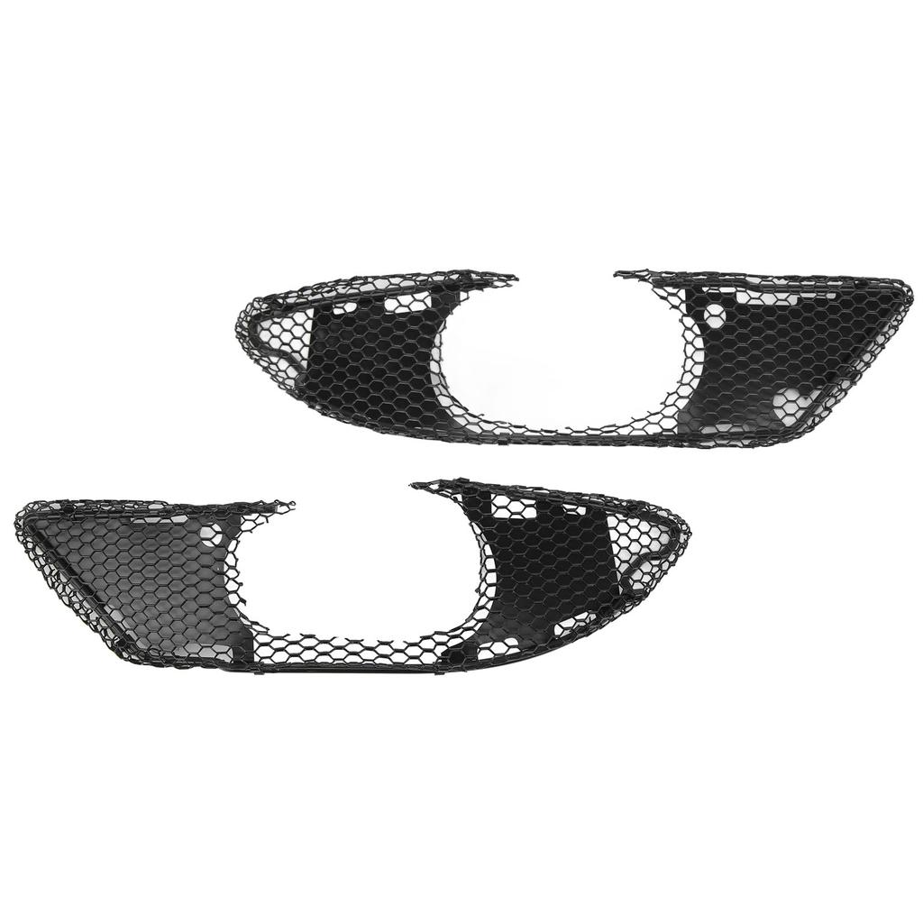 2pcs Front Bumper Foglight Grille Left Right 2038851753 Replacement for Benz C‑Class W203 C230 C240 C32 AMG