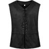 Medieval Costume Vest Pirate Costume Renaissance Retro Sleeveless Vest Gothic-style Cosplay Couples Clothing Halloween Costume