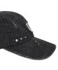Uusoo Damage 6-Panel Ball Cap_ Washed Black
