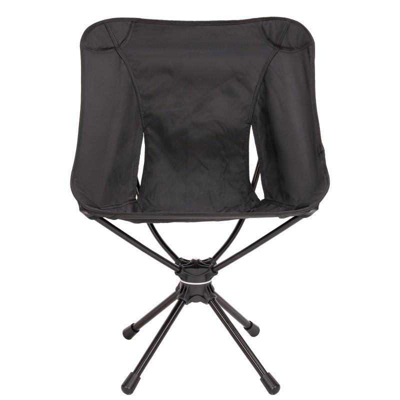 Lightweight Portable Outdoor Folding Moon Chair - Swivel Design, 7075 Aluminum for Camping