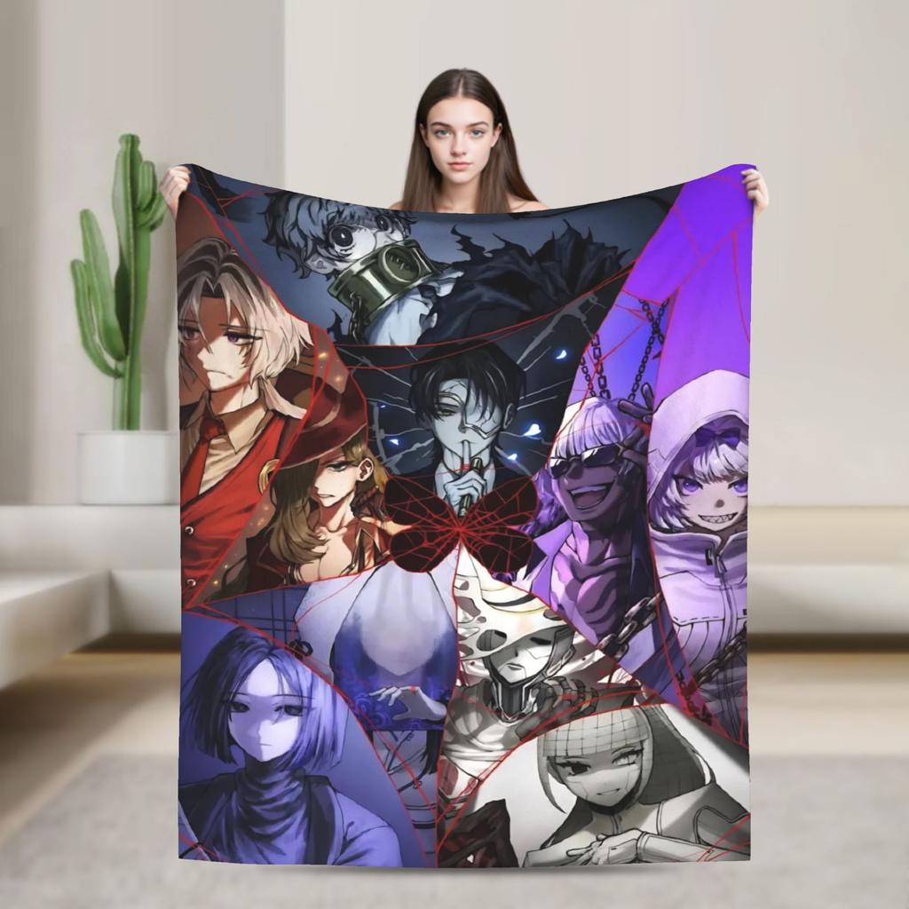 Limbus Company Project Moon Blanket Super Soft Fleece Cute Present  Throw Blankets Bedspread
