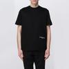 Emporio Armani Round Neck Solid Color Letter Print Short Sleeve T-Shirt Men tops Black 3R1TU7_1JSAZ_0999