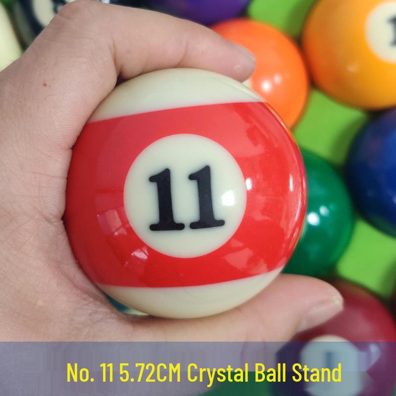 Standard American Billiard 16-Ball Set: Black 8 & 9-Ball with Large Numbers