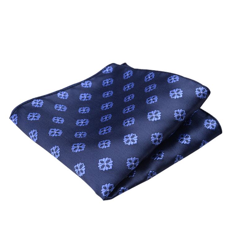 Sciarpa Quadrata alla Moda da Uomo - Accessorio Professionale per Completo Business con Stampe Opzionali