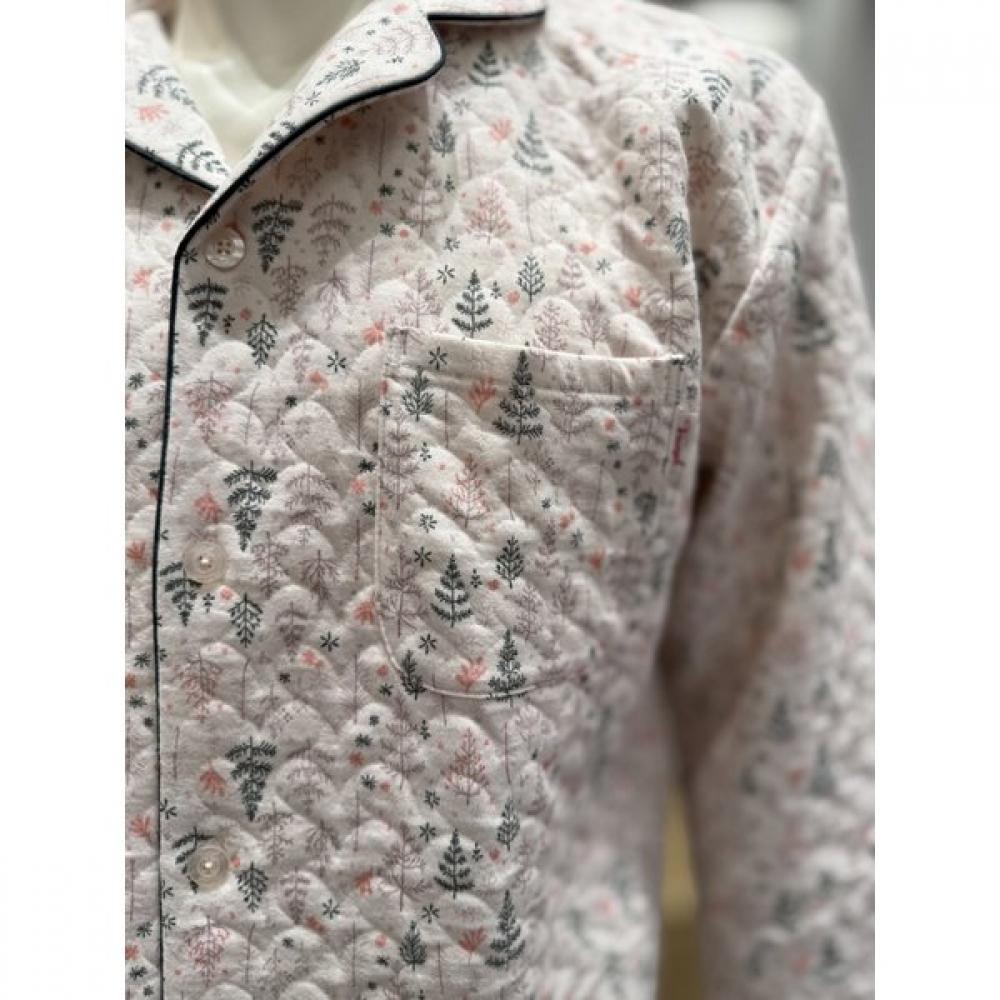 Triumph Men S Triple jerSey Cream Tree Pajama Tempj831crm