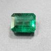 Certified Natural Zambian Green Emerald 9.25 Ct Emerald Cut Loose Gemstone