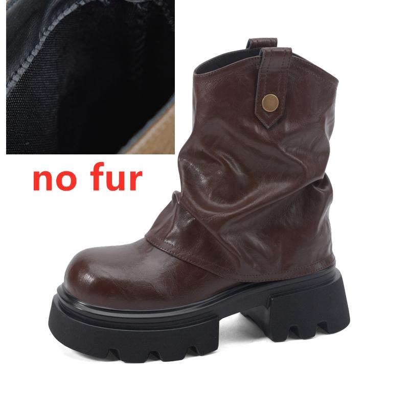 Fashion 2025 Women's Trouser Boots Thick-soled Square-toe Women Ankle Boots and Short Boots Large-size Fashion Motorcycle Boots female