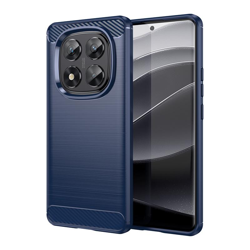 Silicone Anti-fall Brushed Shell For Xiaomi Redmi Note 14 Pro 4G 5G Note14Pro Plus Case Carbon Fiber Protect Cover for Redmi 14C