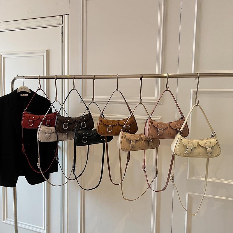 Premium Texture Underarm Bag Women's New Fashion Versatile Messenger Bag Commuter Shoulder Small Square Bag