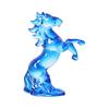 Fake Crystal Horse Figurine Artistic Simulation Pony Statue Miniature Zodiac Animal Sculpture Home Office Desktop Feng Shui Decoration Ornament