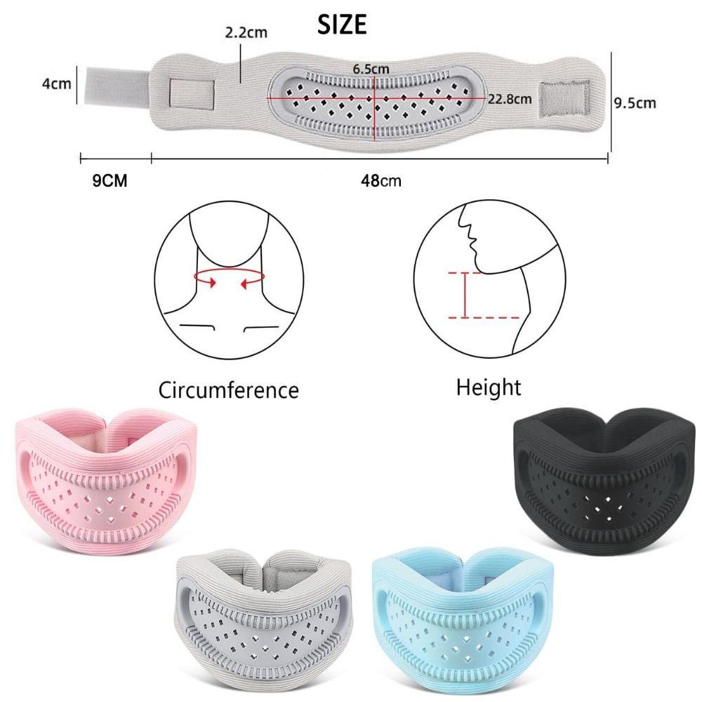Soft Breathable Cervical Collar Ice Silk Neck Protectors  for People With Forward Neck