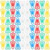 100 Pcs Triangular Paper Clip Small Clips Office Supplies Small Multi-function Paper Clips Desk Convenient Plastic Accessories