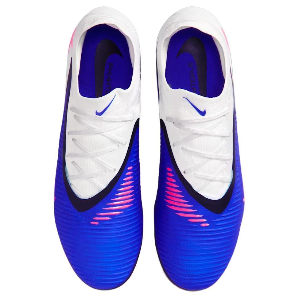 Nike Chaussures de Football Phantom 6 FG Terrain Ferme Unisexe Bleu Course HJ4122-446