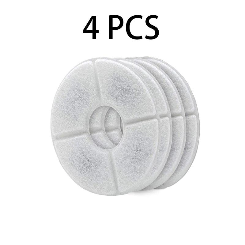 Замінний фільтр для питної води для котів, собак, фонтану з активованим вугіллям, замінених фільтрів, 4/8/12 шт. Годівниці для дозатора фонтану