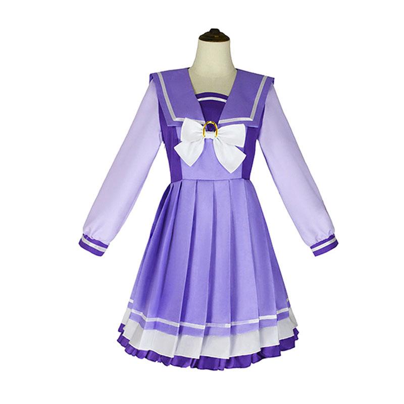 Аниме Uma Musume Pretty Derby Косплей Костюм Toukai Teiou Школьная форма Золотой корабль Специальная неделя Косплей Лолита Платье моряка XXXL&Pretty Derby white