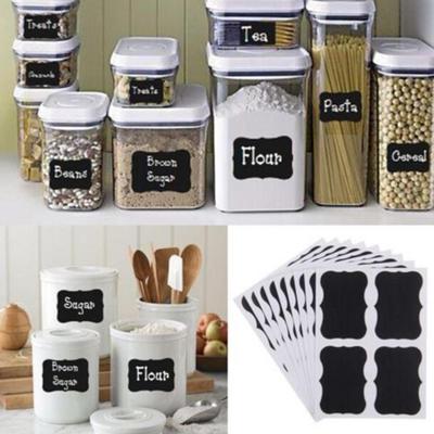 36Pcs Chalkboard Blackboard Chalk Board Stickers Decals Craft Kitchen Labels