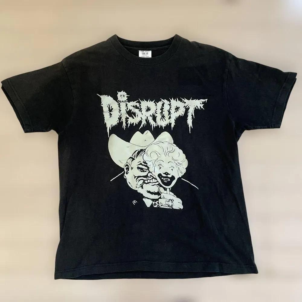 Unisex Short Sleeve Crew Neck Cotton T Shirt Disrupt XXXXL