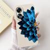 For Oppo A58 4G Case CPH2577 Silicone Cute Cat Fashion Butterfly Flower Love Painted Shockproof Cover For Oppo A58 4G Phone Case