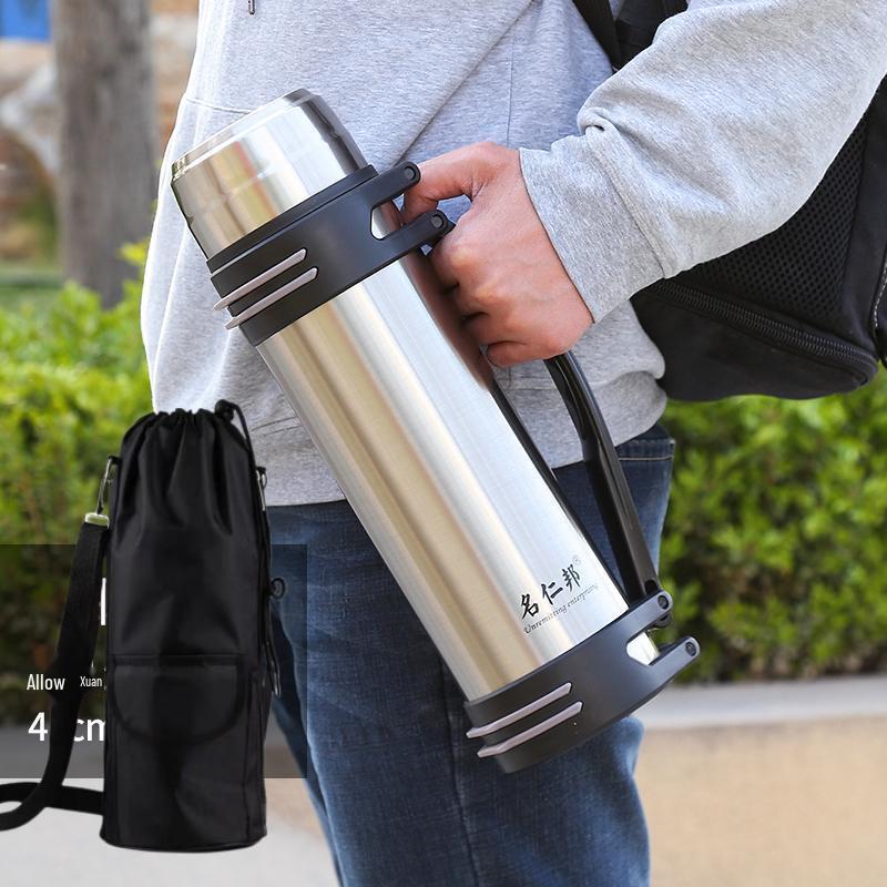 304 Stainless Steel Large Capacity Outdoor Insulated Thermos Flask for Cold Storage and Travel.