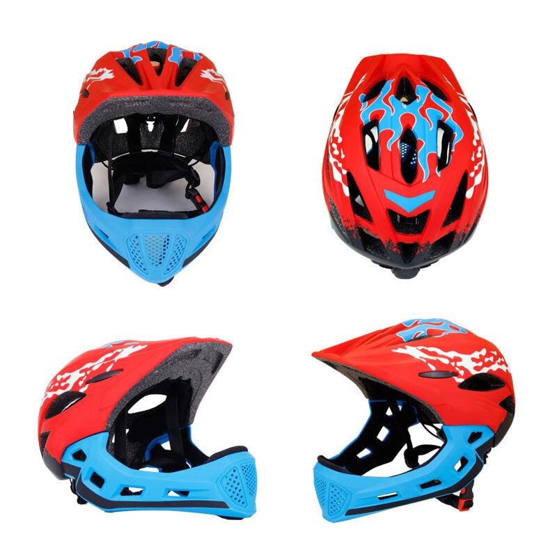 

Mi Ling Kids Integrated Full Bike Helmet S (48-53cm Head Circumference)