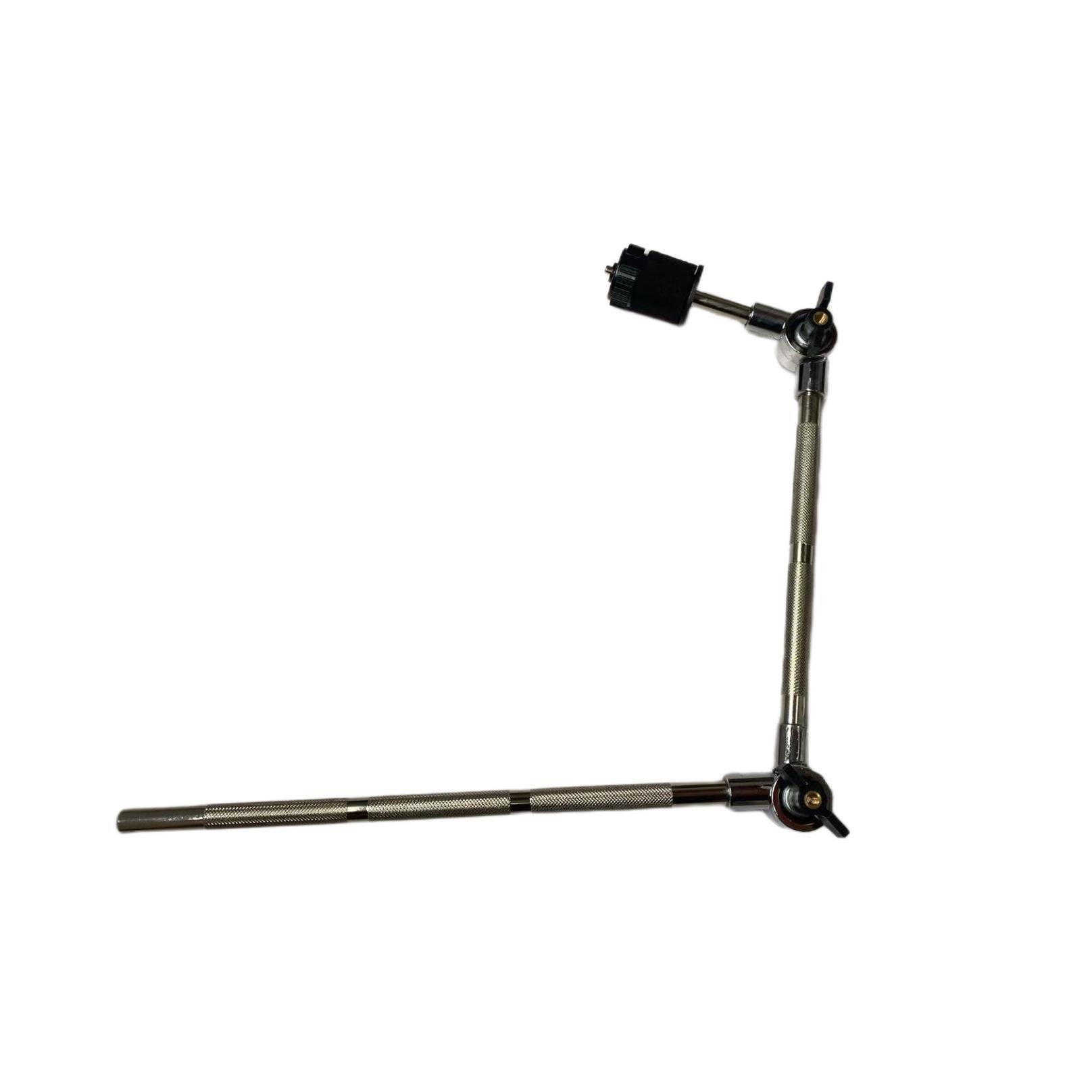 Angled Cymbal Stand Extension Arm with Clamp and Felt for Jazz Drums
