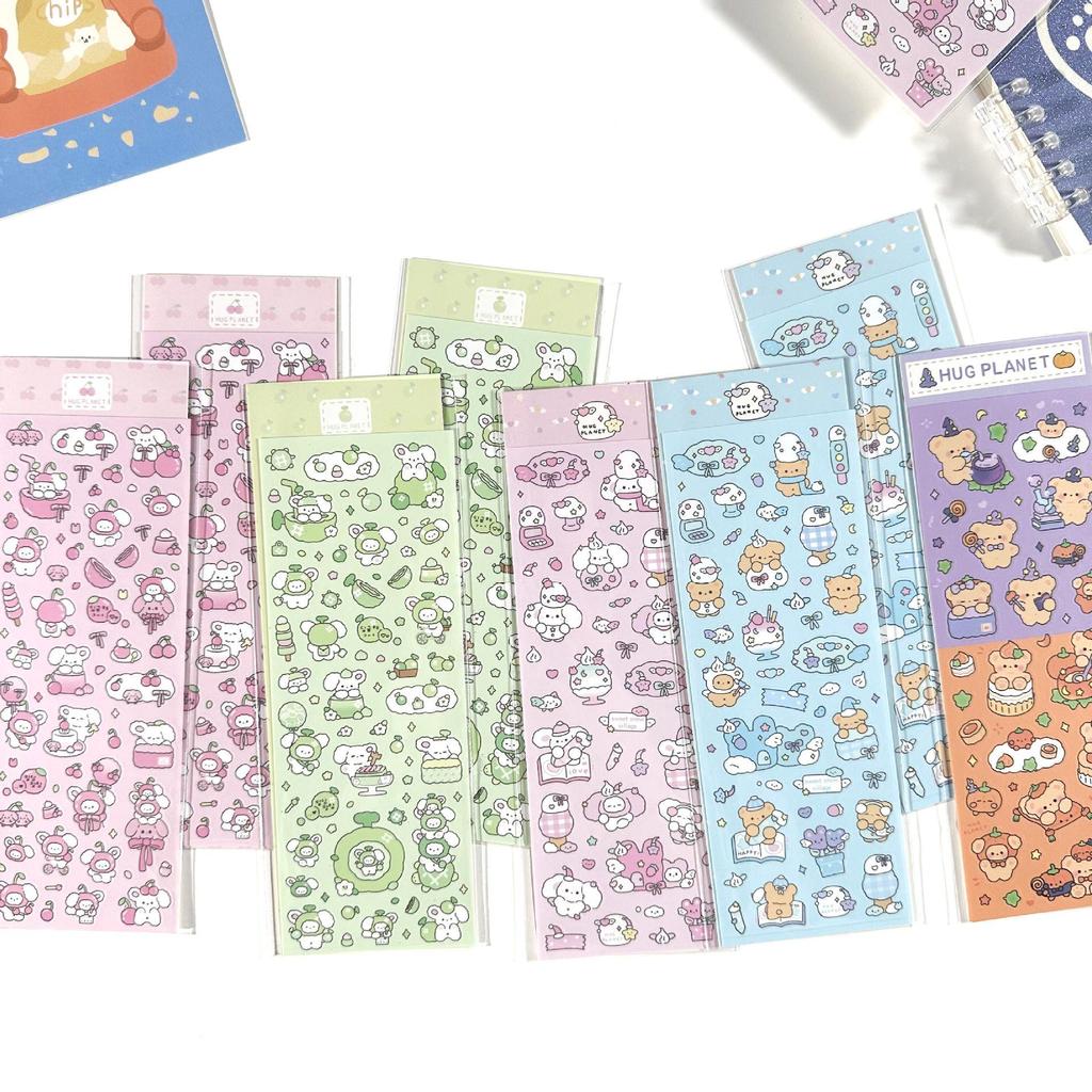 Korean Cartoon Cute Doodle Puppy Stickers for DIY Decoration