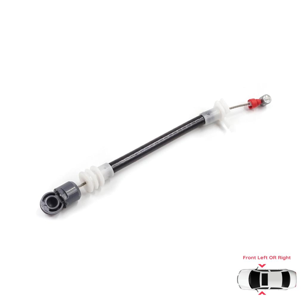 EDP1569 Främre yttre dörrhandtag bärarutlösning Bowdenkabel 177 mm För BMW X5 E53 2000-2006 51218243615 51218243616