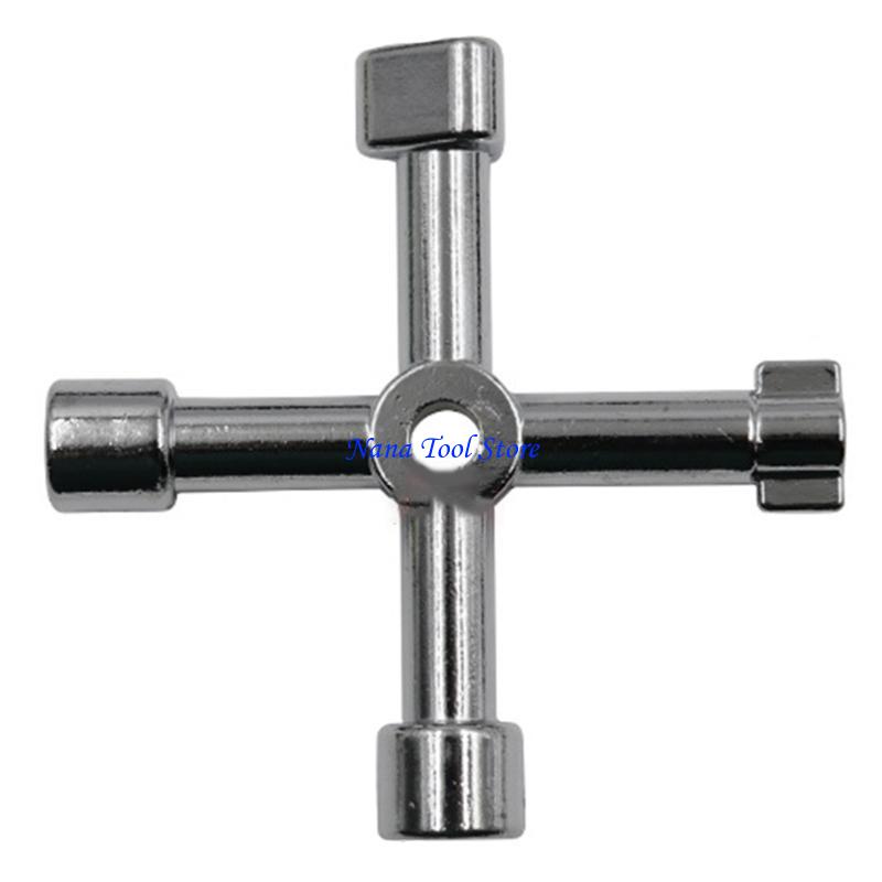 31GJ 4 Way Wrench Multi-Functional for Plumbers Cabinet