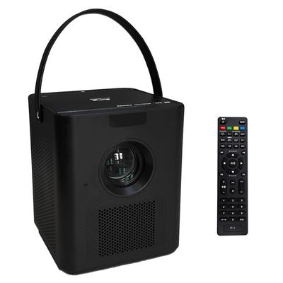 Projektor BLUEWIDE pro domácí elektroniku Vysoký jas 300 ANSI Keystone USB Full-Seg Blu-ray Použití, Ostření, Lumeny, 120palcová projekce, Korekce,