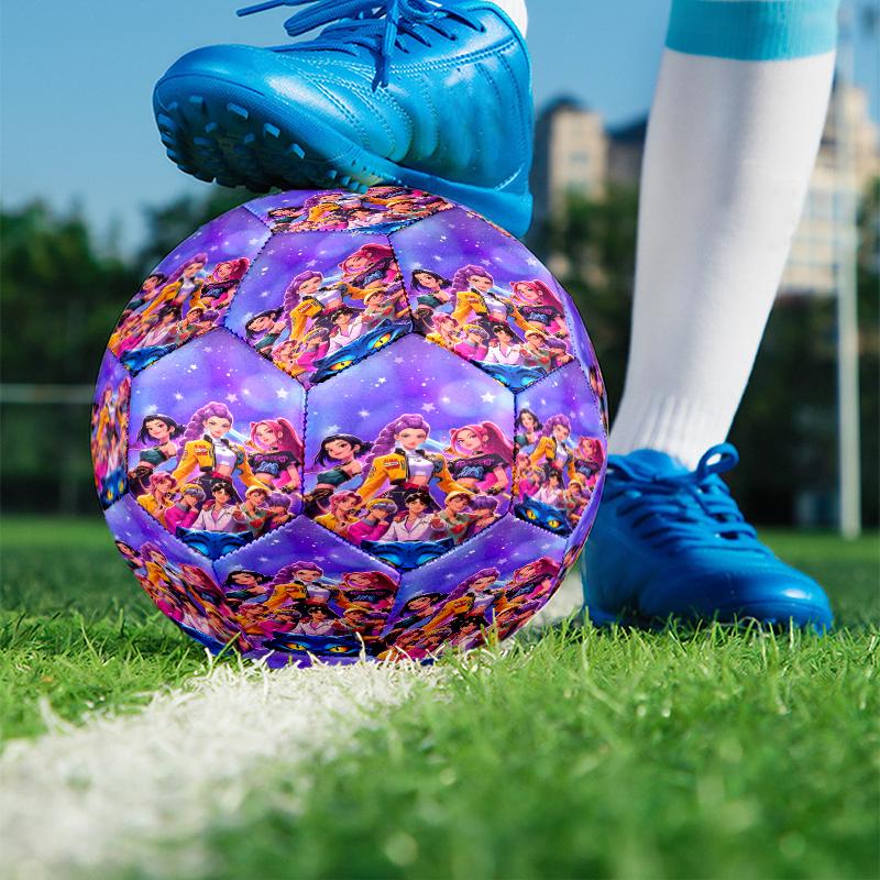 Singer Print Size 5 Soccer Ball, PU Wear Resistant Football for Match Training and Daily Practice, Birthday Gift for Soccer Fans