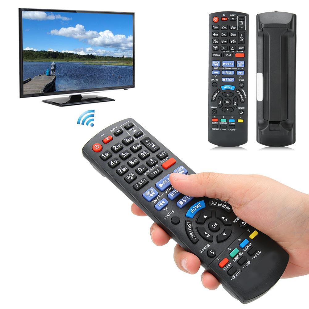 N2QAYB000629 Schwarze Fernbedienung für Fernseher Ersatz für LCD-Fernseher Videorecorder DVDN2QAYB000629