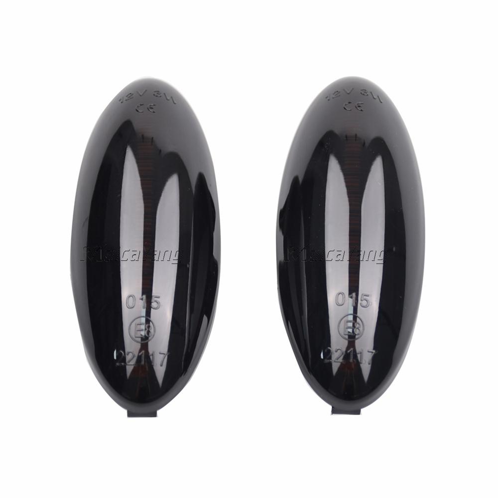 1 Pair LED Car Dynamic Side Marker Blinker Light For Toyota Yaris Mk2 COROLLA Auris Mk1 E15 RAV4 Mk3 Scroll Turn Signal LampTurn Signal 2