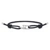 PIG & HEN DUNTING DIN BRACELET - NAVY X Silver