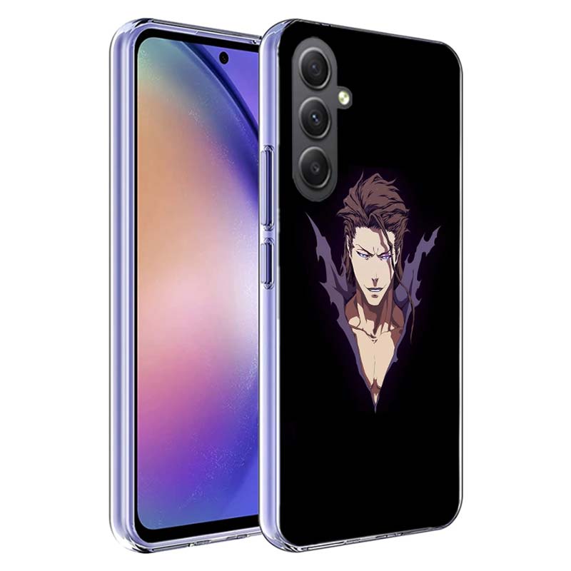 Bleach Aizen Sousuke Phone Case for Samsung A17 A37 A57 A07 A16 A26 A36 A56 A06 A02S A12 A22 A32 A52S A04S A14 A24 A34 A54 A03 A
