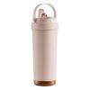 750ml Stainless Steel Thermal Cup Double Wall Vacuum Insulated Mug with Leak-Proof Lid Three-in-One Spout Design Coffee Cup