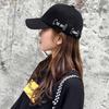 Ricygvm Fashion Letter Baseball Hat For Women Solid Color Peaked Cap Unisex Cotton Casual Duck Tongue Hats Outdoor Sun Visors