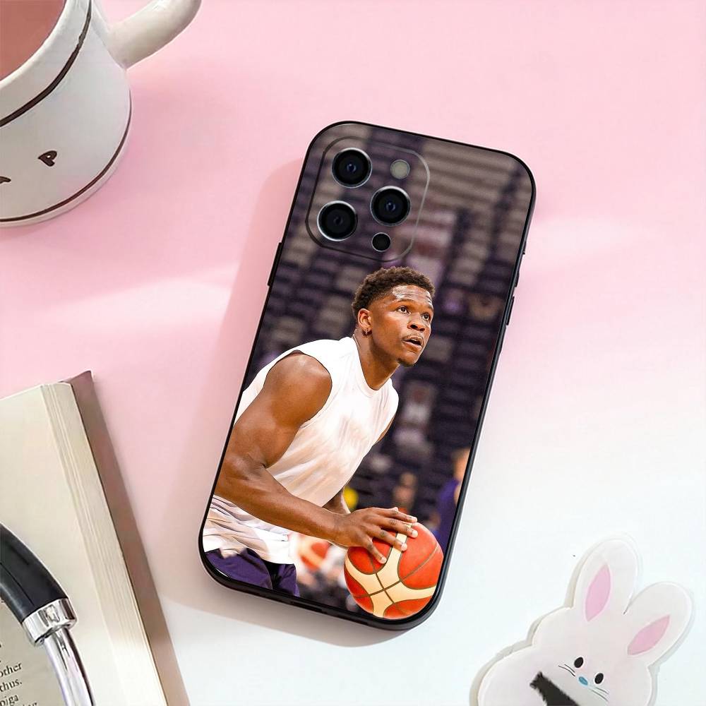A-Anthony E-Edwards Antman  5   Phone Case For iPhone 17,16,15,14,13,12,11 Plus,Pro Max,Soft Silicone Black Cover