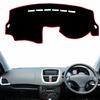 For Peugeot 206+ 207 2006 2007 2008 2009-2012 2011 2012 2013 2014 Auto Dashboard Cover Mat Pad Dash Sunshield Carpet Accessories