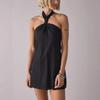 European and American Sexy Spice Girls Style Commuting Versatile Temperament Design Sense Hip-wrapped Short Dress