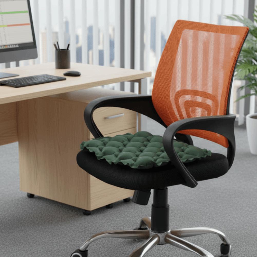 Foldable Inflatable Seat Cushion Space-saving Lightweight Camping Chair Mat Moisture-proof Water Resistant Car Seat Cushion