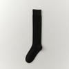 Miu Series Vertical Pattern Calf Socks Women'S Ballet Style Spring And Summer Thin Breathable Stacking Socks Knee Versatile Jk Long Cotton Socks