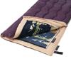 LOGOS Bulky Fleece Separate Sleeping Bag (LOGOS LAND) 72600981, Navy, Approx. 80cm Wide X 190cm Long