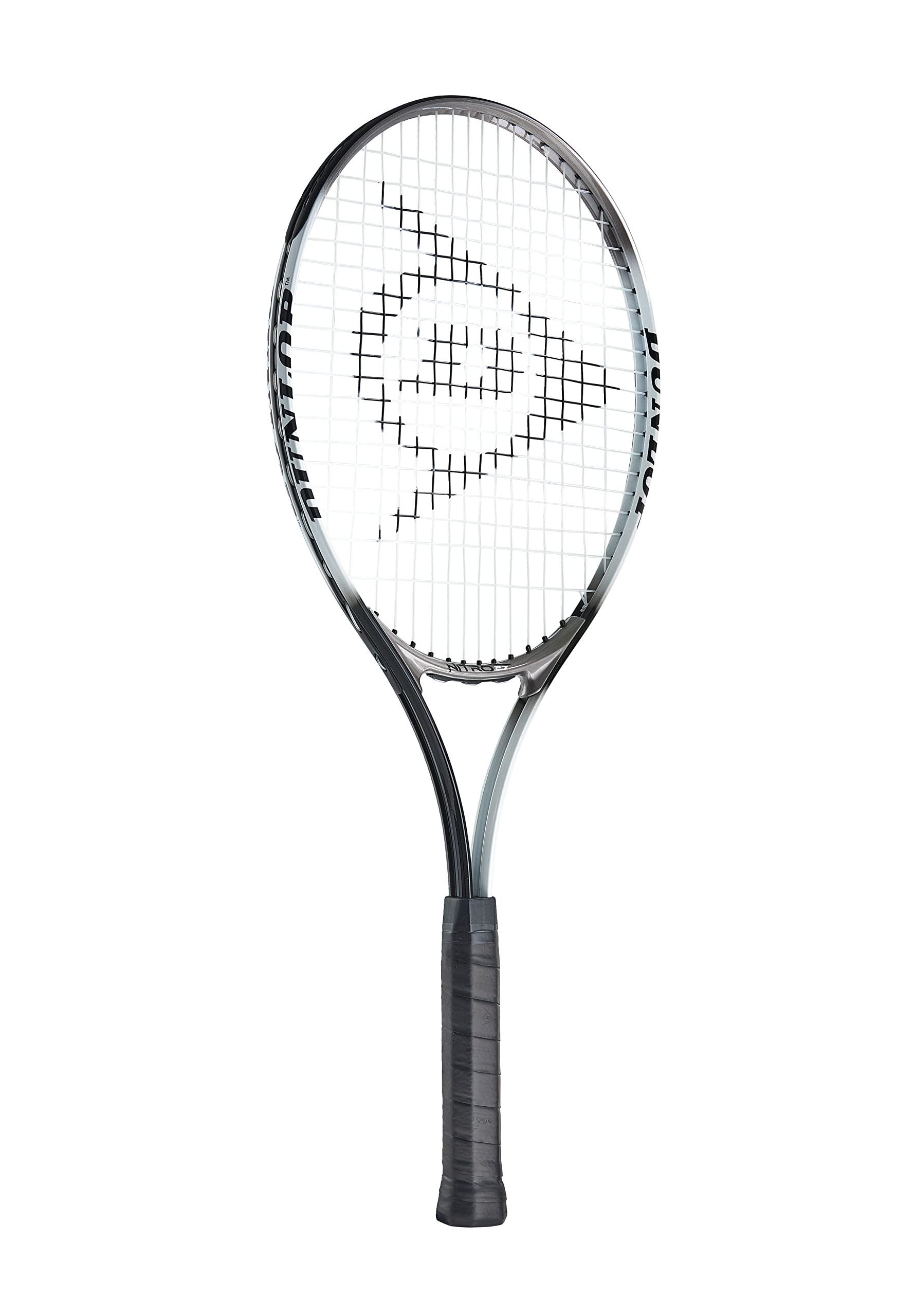 

DUNLOP Юниорская теннисная ракетка NITRO 27 дюймов Рекреационная серый