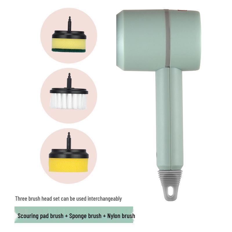 Multifunctional Handheld Electric Cleaning Brush for Kitchen, Bathroom, Bowls, and Shoes